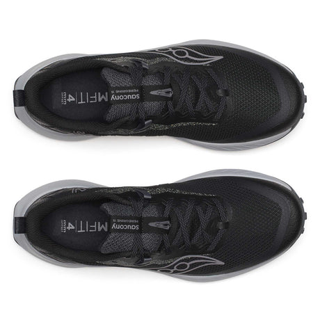 Saucony Peregrine 15 souliers de course sur sentier homme empeigne - Black / Shadow