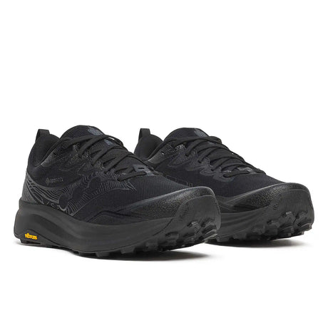 Saucony Peregrine 16 GTX chaussures de course à pied trail homme - Triple Black