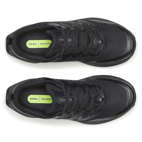 Saucony Peregrine 16 GTX chaussures de course à pied trail homme - Triple Black