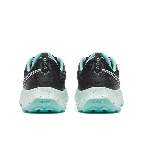 Saucony Peregrine 16 GTX chaussures de course à pied trail femme - Black / Aqua