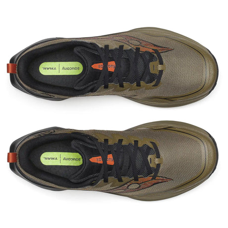 Saucony Peregrine 16 souliers de course sur sentier homme - Field / Black