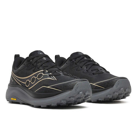 Saucony Peregrine 16 souliers de course sur sentier femme - Black / Carbon