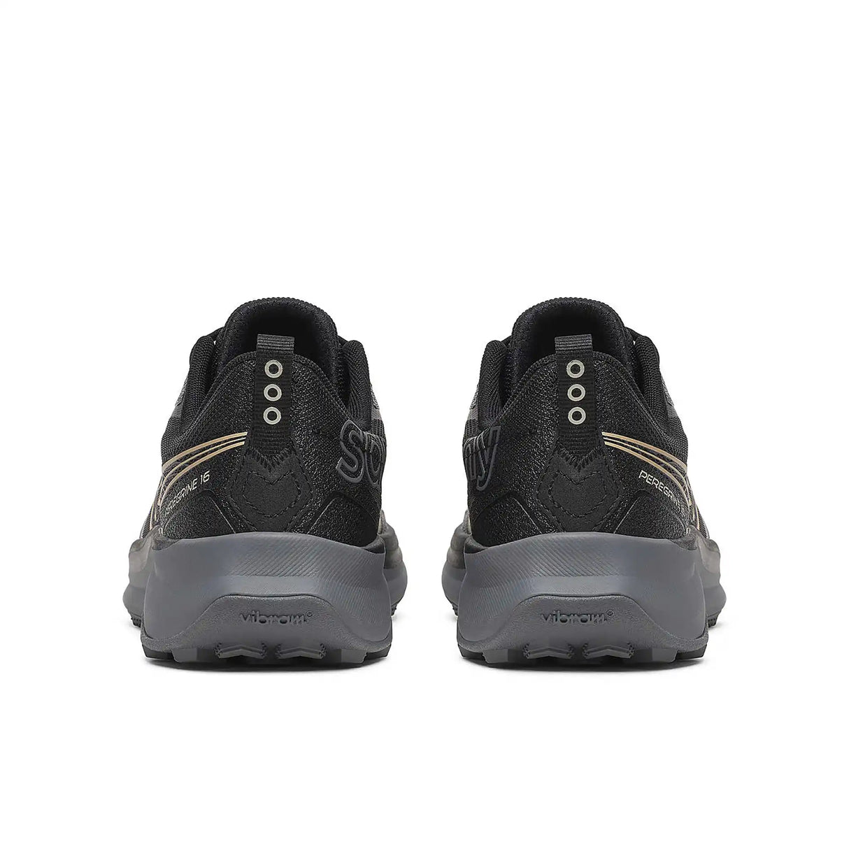 Saucony Peregrine 16 souliers de course sur sentier femme - Black / Carbon