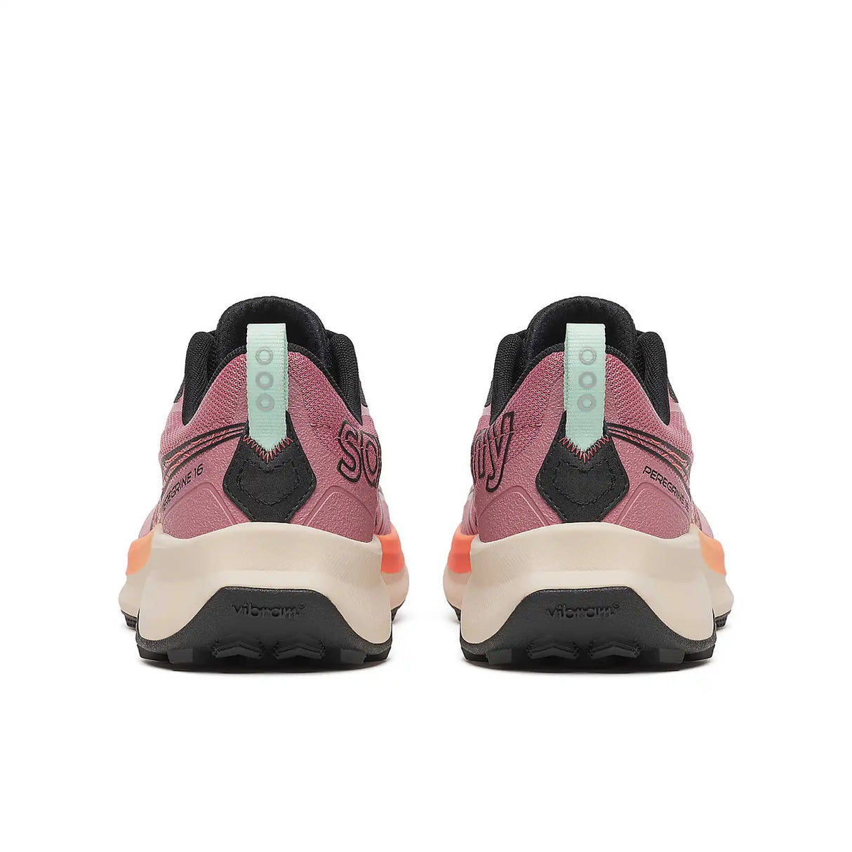 Saucony Peregrine 16 souliers de course sur sentier femme - Mauve / Salmon