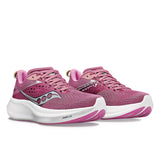 Saucony Ride 17 souliers de course femme paire - Orchid / Silver