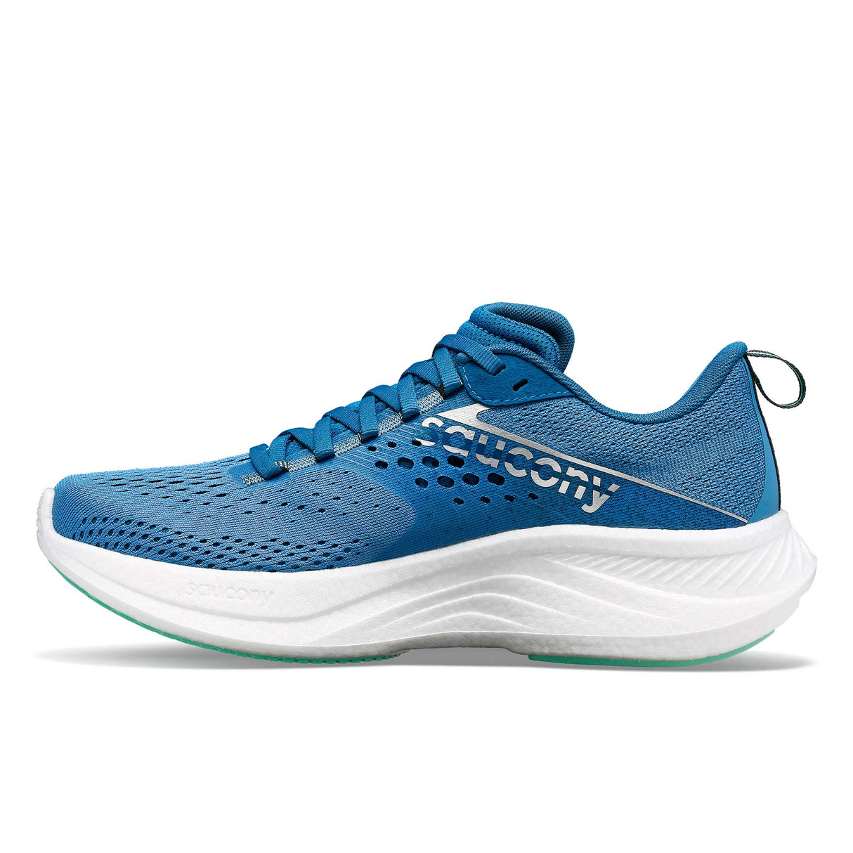 Saucony Ride 17 souliers de course femme lateral- Breeze / Grotto