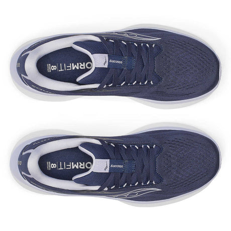 Chaussures de course femme Saucony Ride 18 empeigne - Navy / Aster