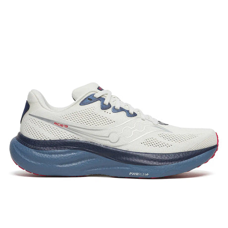 Saucony Ride 19 souliers de course à pied homme - Ivory / Storm