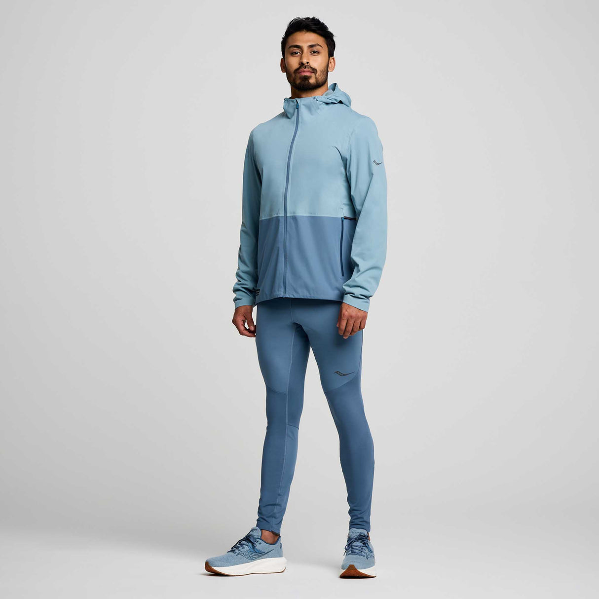 Saucony Runshield manteau de course à pied homme live- smog / smog