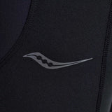 Saucony Runshield leggings d'hiver de course femme logo- noir
