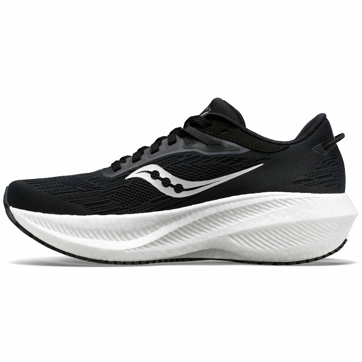 Saucony Triumph 21 chaussures de course à pied homme - Noir / Blanc