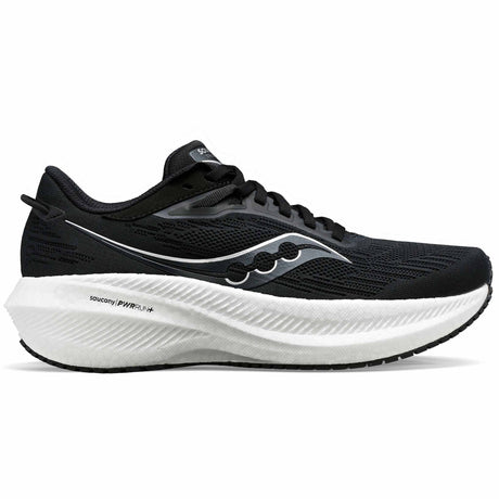 Saucony Triumph 21 chaussures de course à pied femme - Noir / Blanc