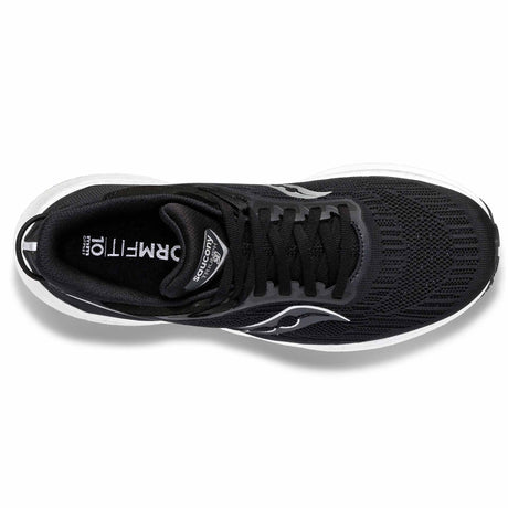 Saucony Triumph 21 chaussures de course à pied femme - Noir / Blanc