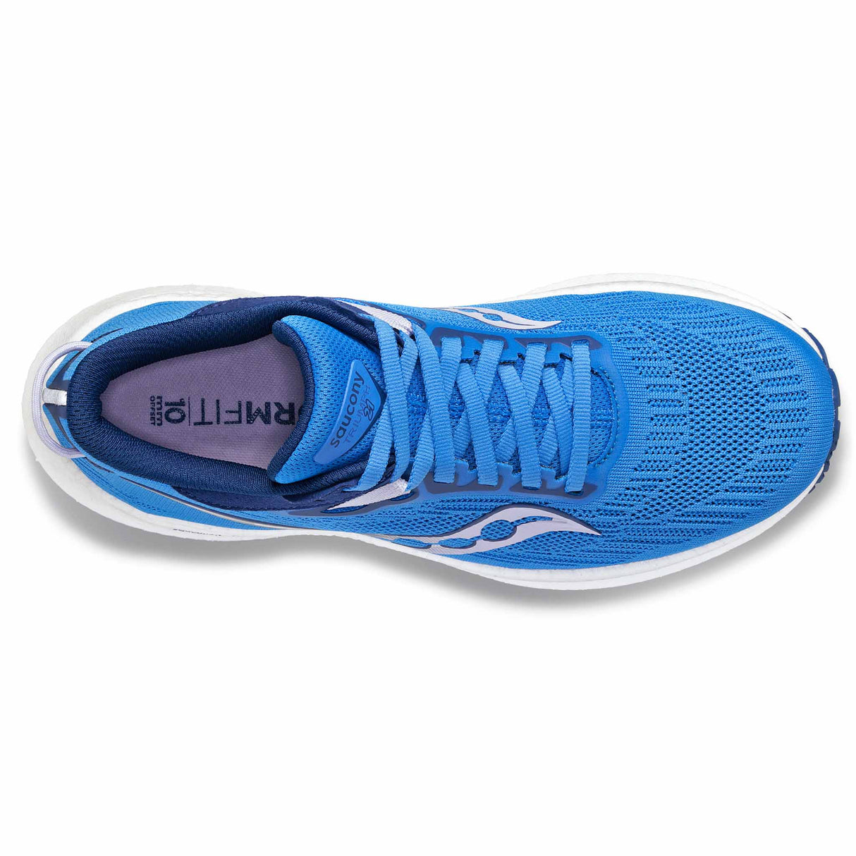Saucony Triumph 21 chaussures de course à pied femme - Bluelight/Mauve
