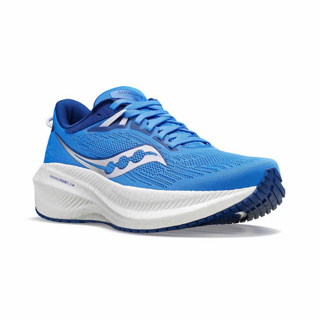 Saucony Triumph 21 chaussures de course à pied femme - Bluelight/Mauve