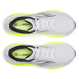 Saucony Triumph 22 souliers de course homme empeigne - White / Citron
