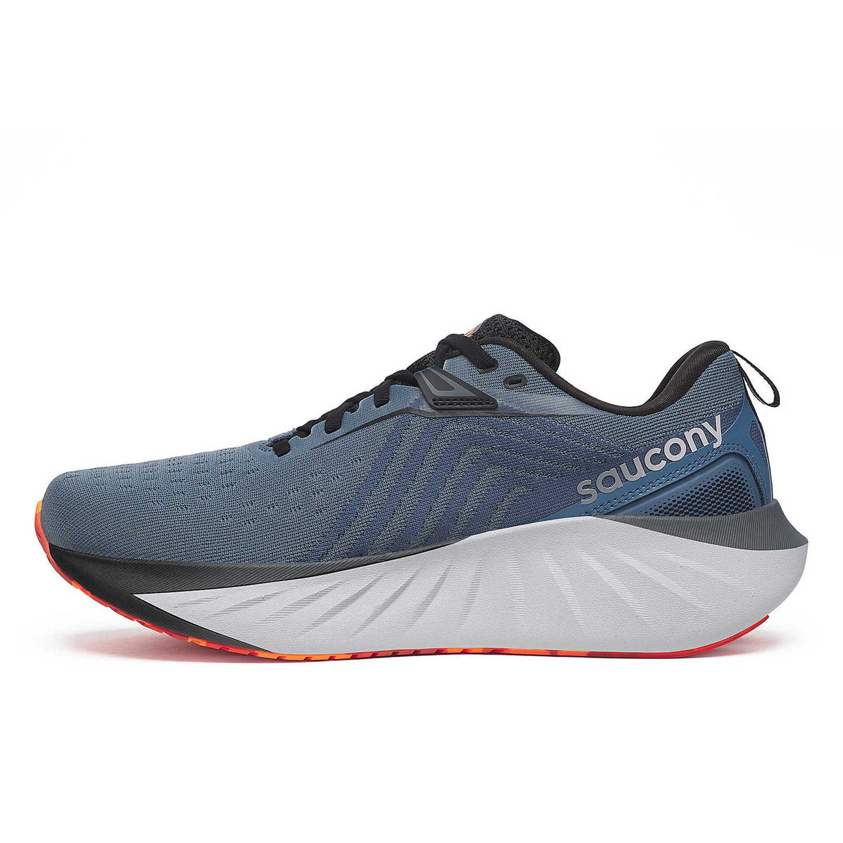 Saucony Triumph 22 souliers de course homme lateral- mirage / black