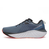 Saucony Triumph 22 souliers de course homme lateral- mirage / black