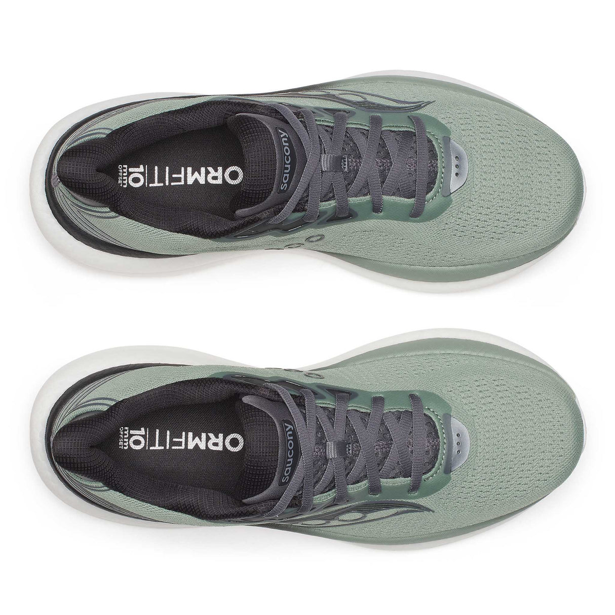 Saucony Triumph 23 souliers de course homme empeigne - Iceberg / Carbon