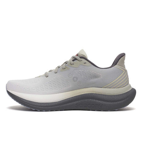Saucony Triumph 23 souliers de course homme lateral - Grey / Shadow