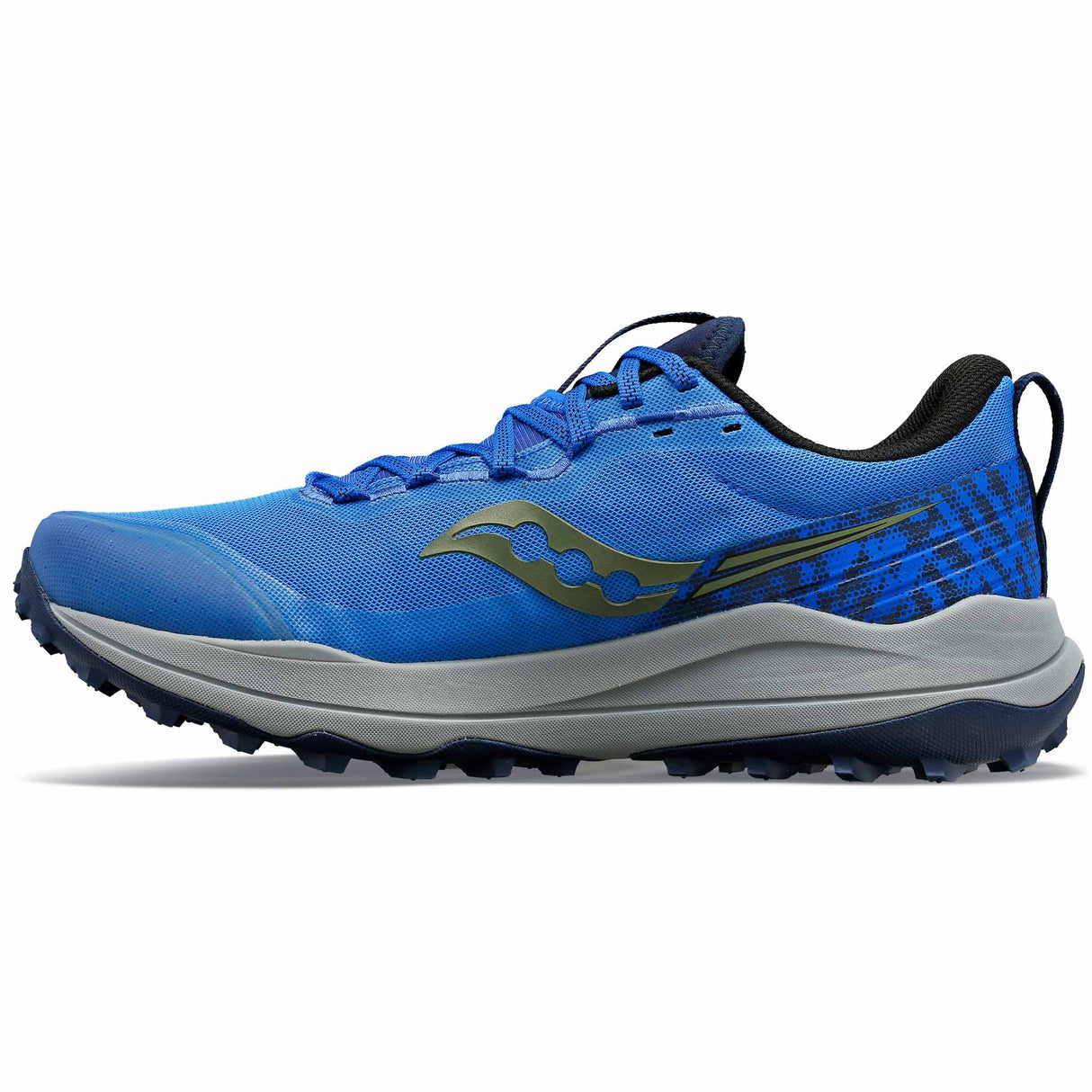 Saucony Xodus Ultra 2 chaussures de course à pied trail homme - Superblue / Night