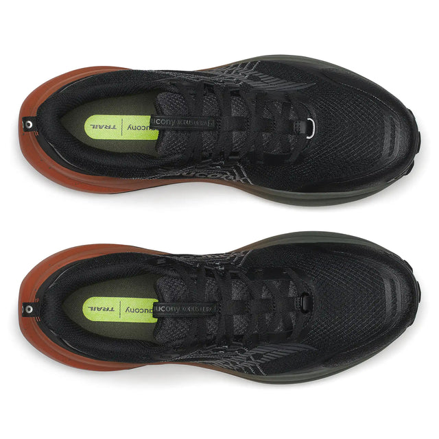 Saucony Saucony Xodus Ultra 4 chaussures de course à pied trail homme - Black / Rust