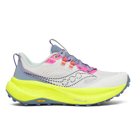 Saucony Saucony Xodus Ultra 4 chaussures de course à pied trail femme - White / Citron