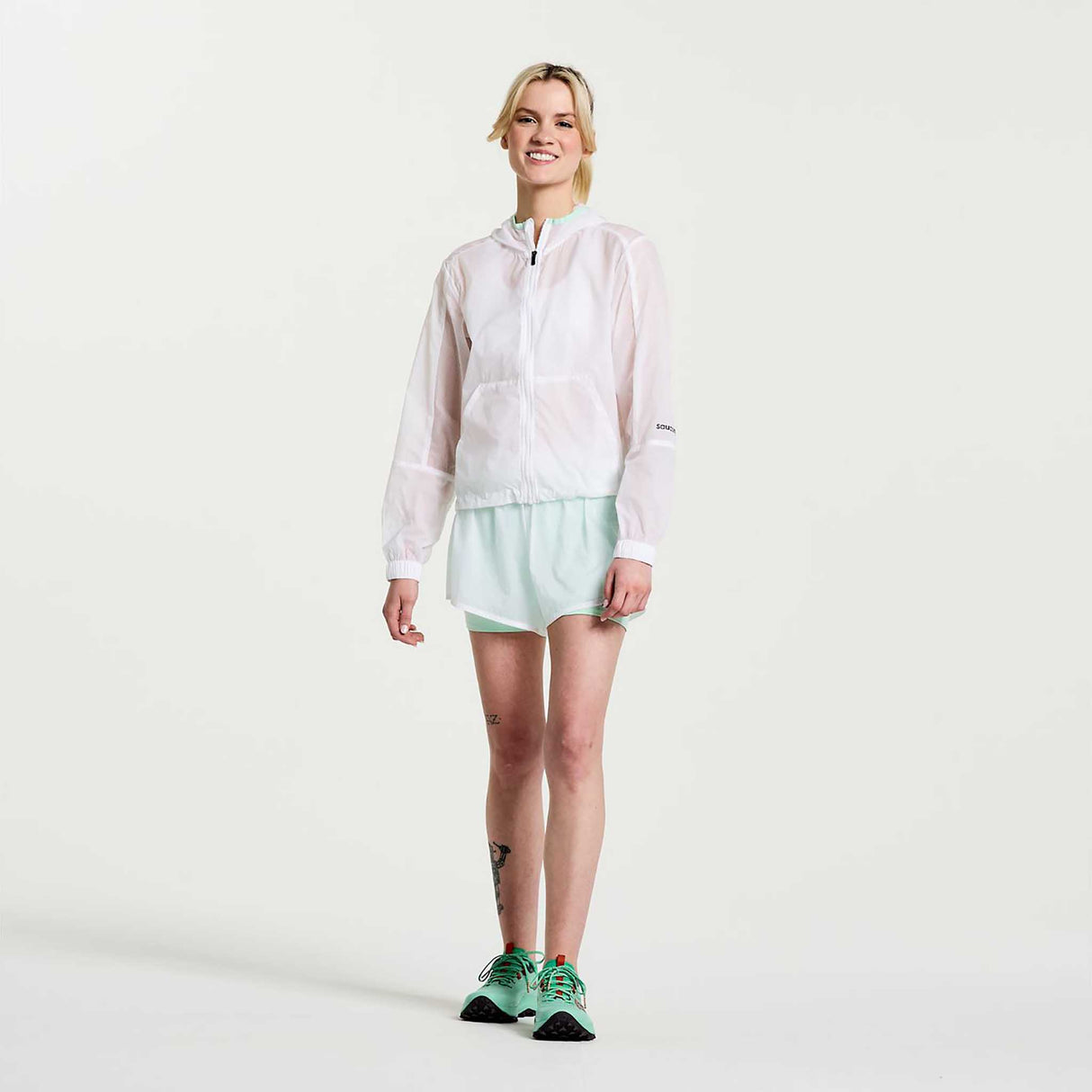 Saucony Saucony Elevate Packaway Jacket manteau de course à pied femme