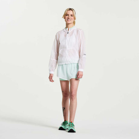 Saucony Saucony Elevate Packaway Jacket manteau de course à pied femme