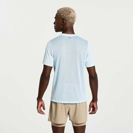 Saucony Saucony Elevate Short Sleeve t-shirt de course à pied homme