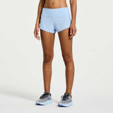 Saucony Saucony Outpace Split Short 2,5 po de course à pied femme