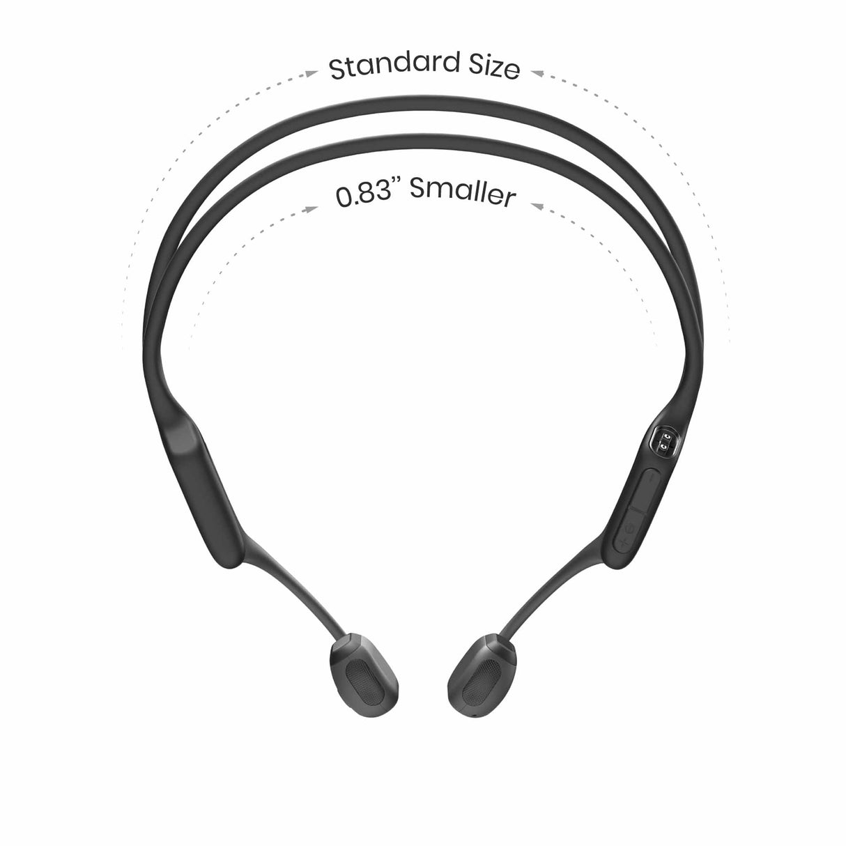 Shokz OpenRun Pro Mini Bluetooth Open-Ear Headphones - Black