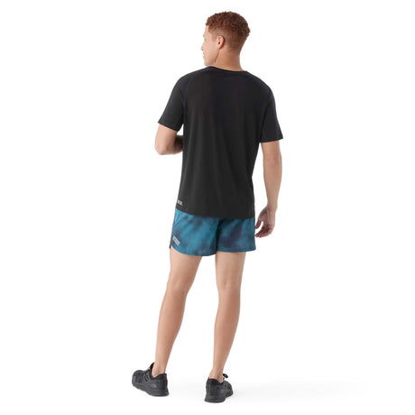 Smartwool short de sport doublé 13 cm (5 po) pour homme dos- nuage nocturne