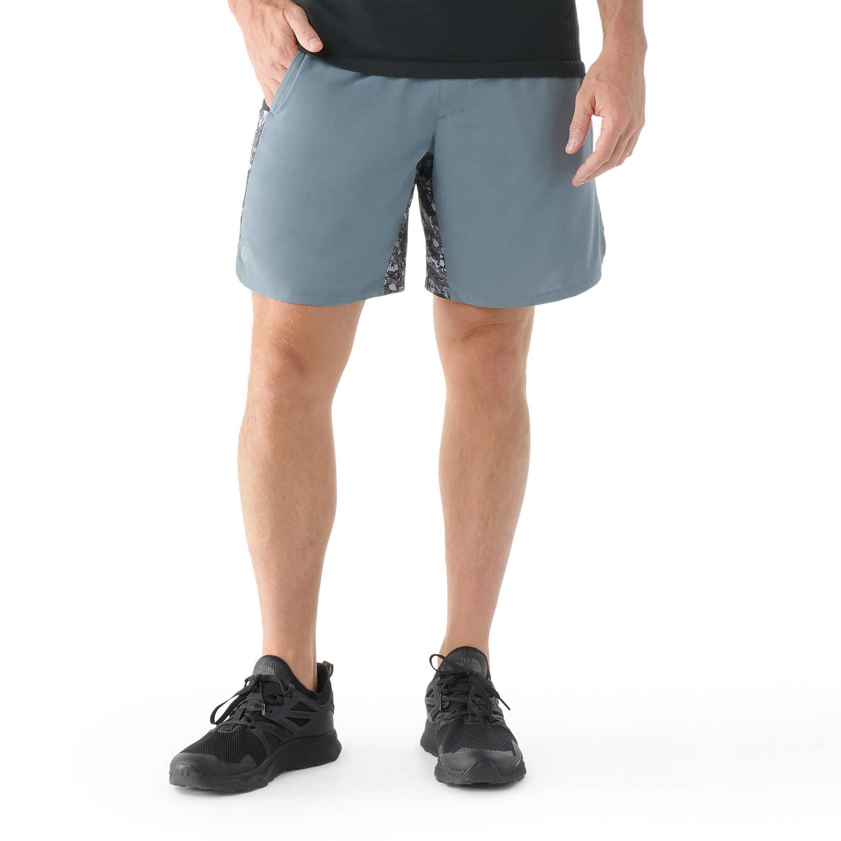 Smartwool short de sport doublé 18 cm (7 po) homme -Pierre de mica bleu étain