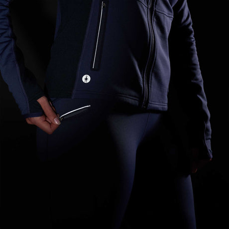 Smartwool collant Active Fleece pour femme - Bleu nuit tombante