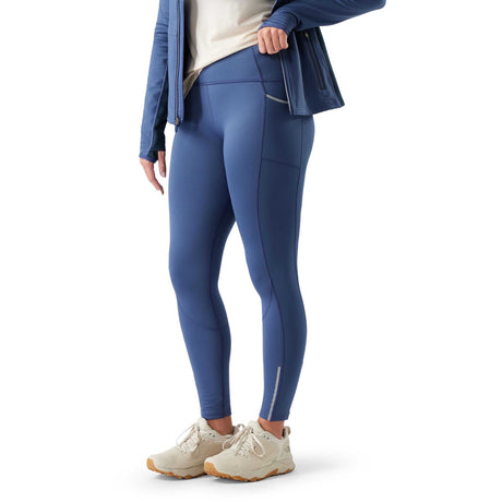 Smartwool collant Active Fleece pour femme - Bleu nuit tombante