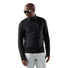 Smartwool Haut coupe-vent Active Fleece à demi-zip pour homme - Noir