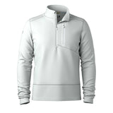 Smartwool Haut coupe-vent Active Fleece à demi-zip pour homme - Gris Tempête