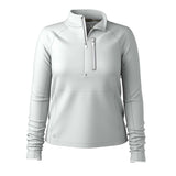 Smartwool chandail à demi-zip en molleton Active pour femme - Gris Tempête