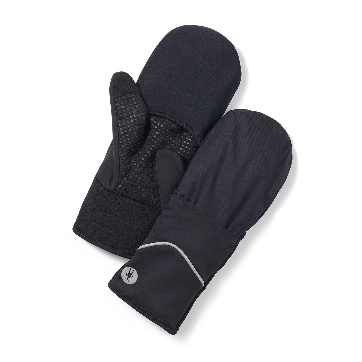 Mitaines Smartwool Active Fleece Wind pour femme et homme - noir