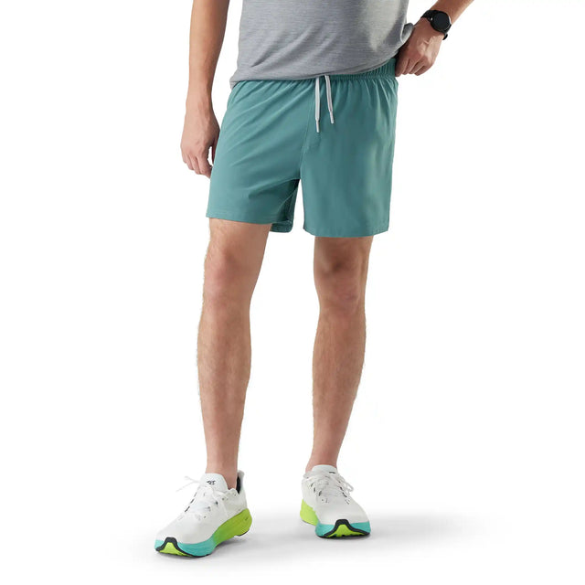 Smartwool short Active doublé 13 cm - Sarcelle poussiéreux