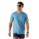 Smartwool T-shirt Active pour homme - Chiné bleu minéral