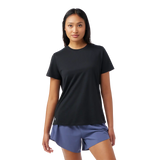 Smartwool T-shirt Active Mesh pour femme - Noir