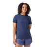 Smartwool T-shirt Active Mesh pour femme - Nuit tombante / Marine foncé