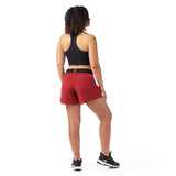 Smartwool short Active 10 cm (4 po) pour femme live dos - Cassis