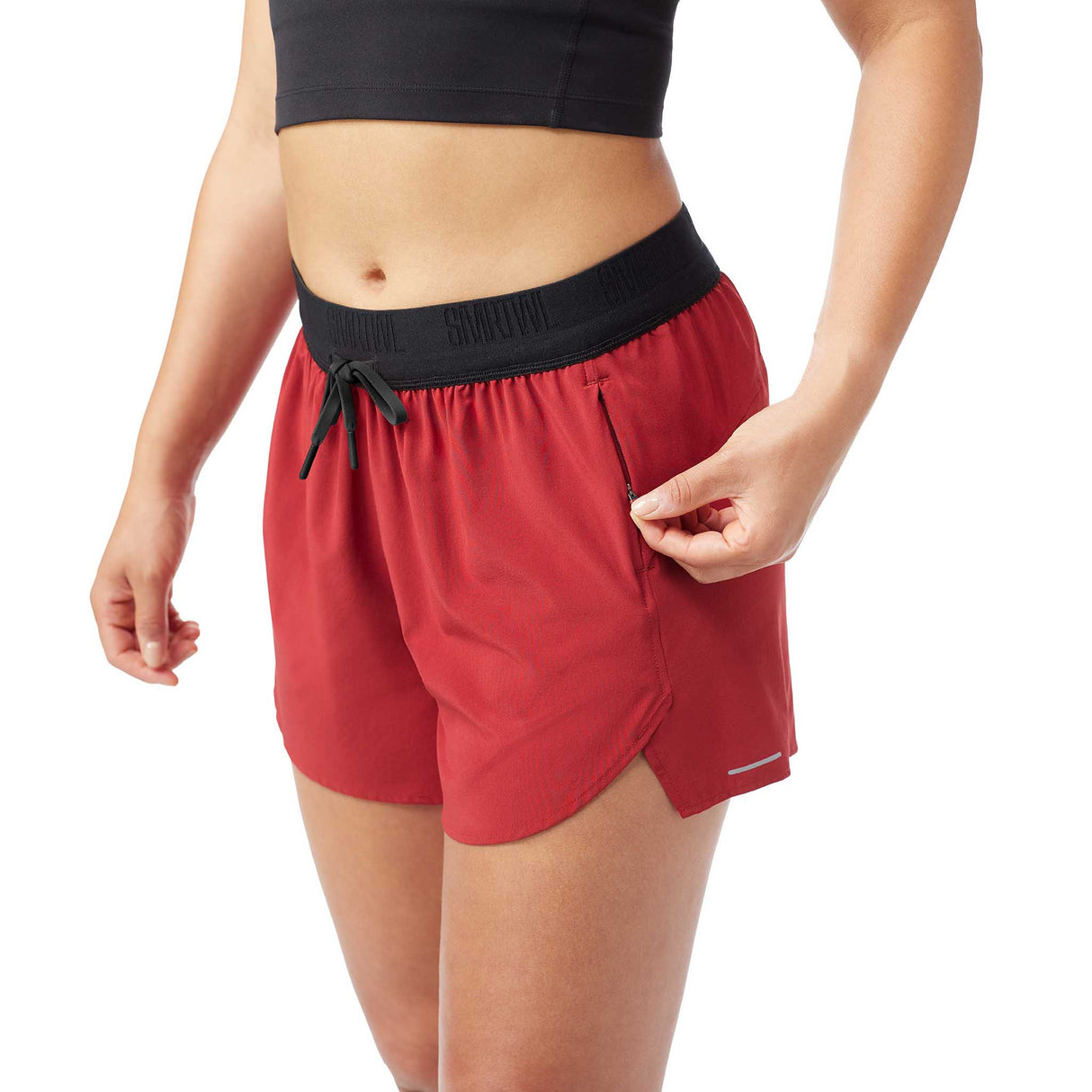 Smartwool short Active 10 cm (4 po) pour femme live - Cassis