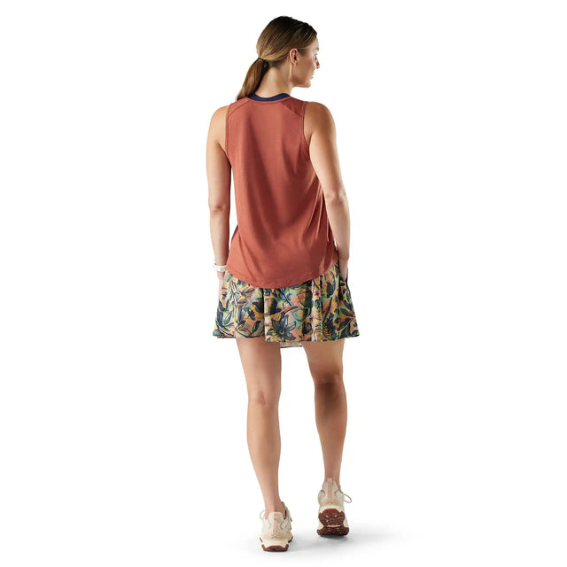 Smartwool camisole Active Ultralite femme - Terre de Sienne calcinée