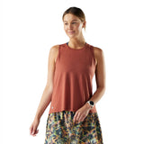 Smartwool camisole Active Ultralite femme - Terre de Sienne calcinée