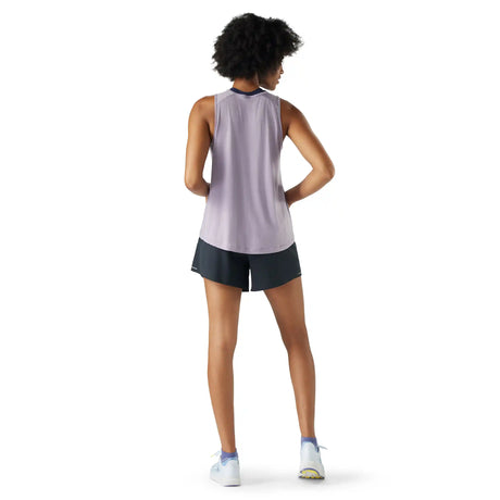 Smartwool camisole Active Ultralite femme - Violet tempête