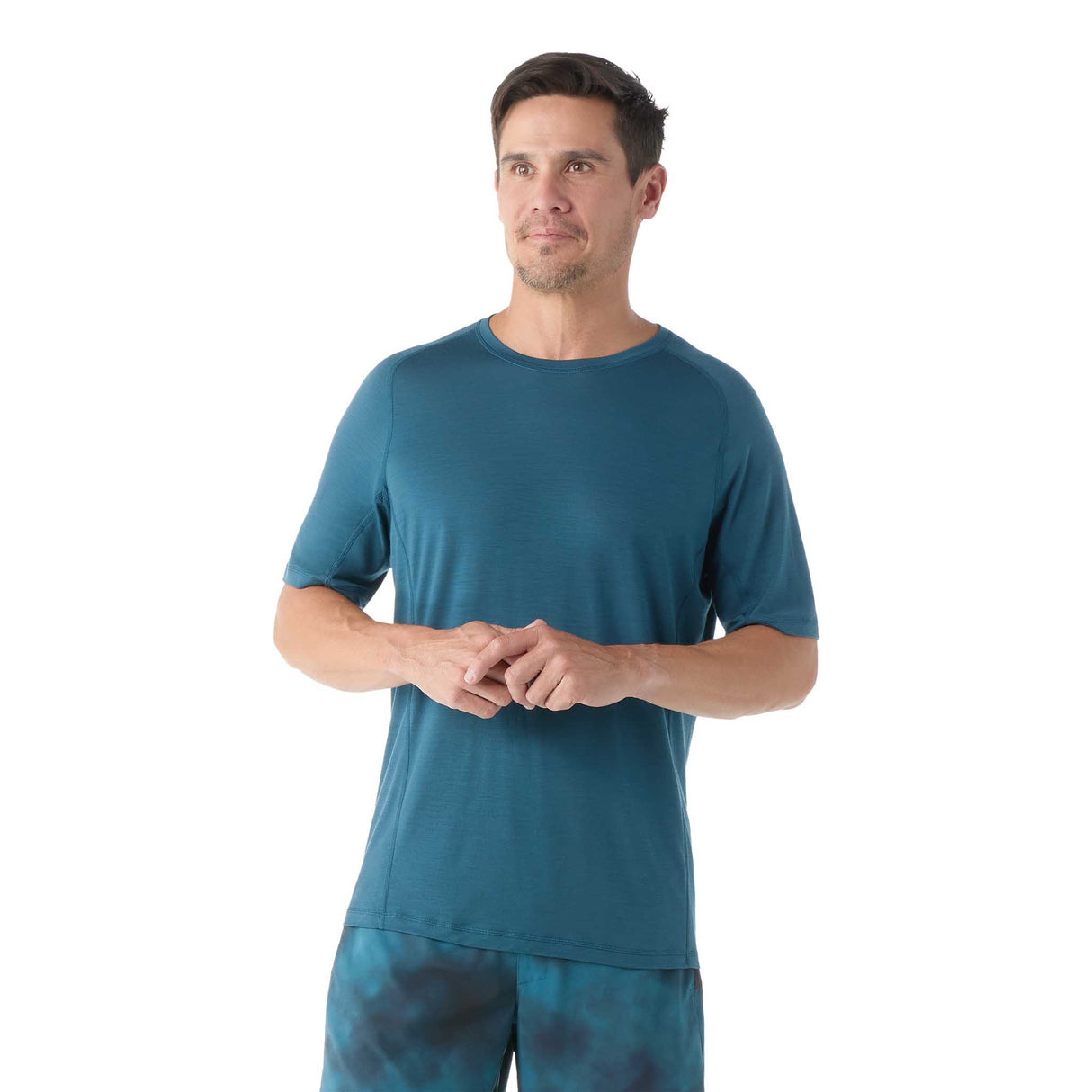 Smartwool Active Ultralite t-shirt à manches courtes homme face  - effet bleu